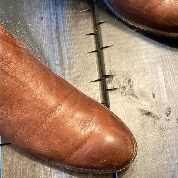 Frye Brown Over the Knee Boots Timeless Leather Design - Picture 3 of 13